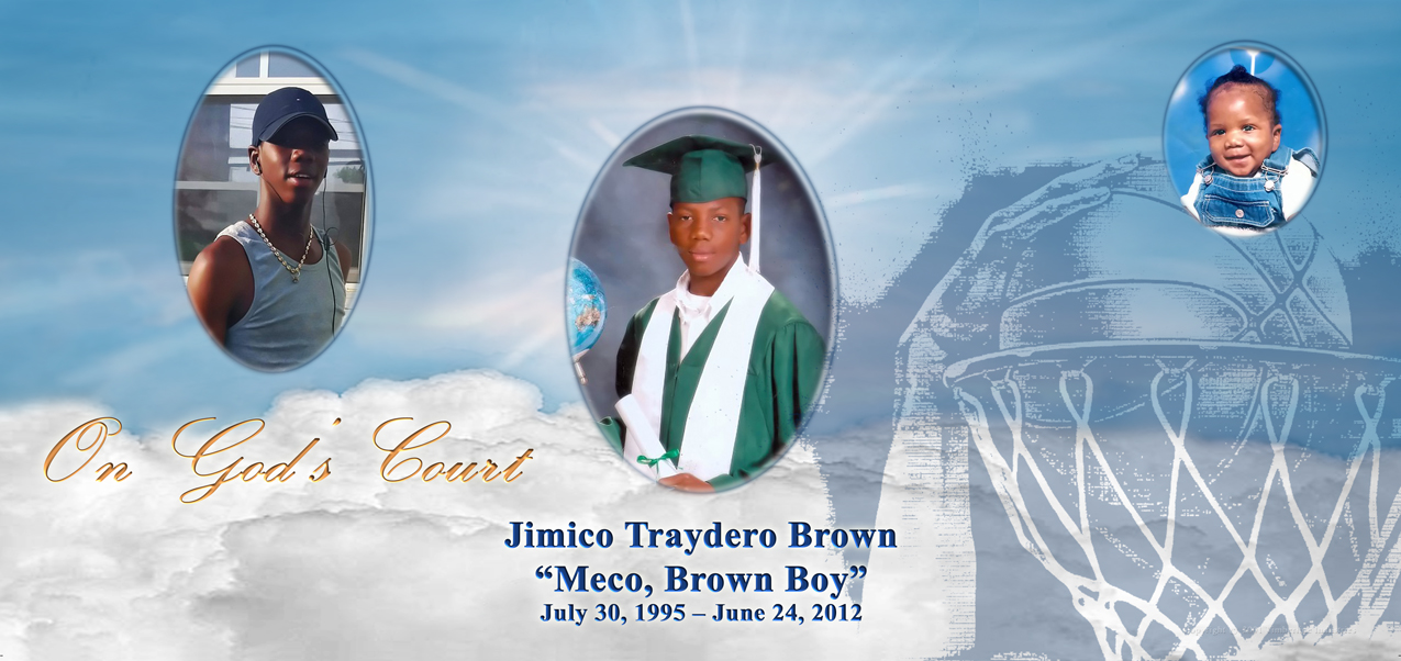 On Gods Court Blue (Jimico Traydero Brown) PROOF